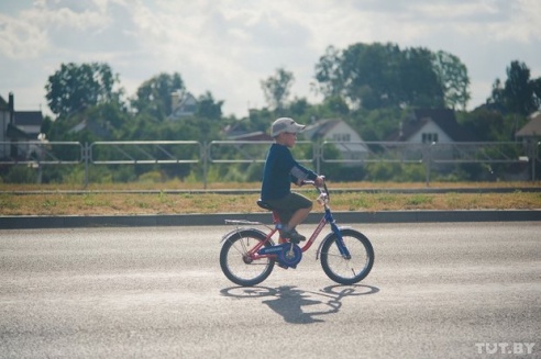 «Накататься вдоволь»: в Гомеле прошла первая велосуббота