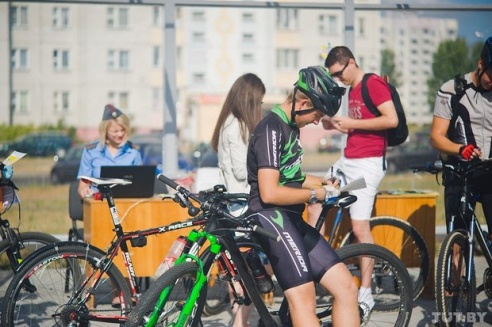 «Накататься вдоволь»: в Гомеле прошла первая велосуббота