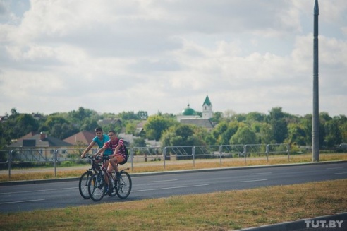 «Накататься вдоволь»: в Гомеле прошла первая велосуббота