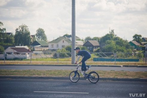 «Накататься вдоволь»: в Гомеле прошла первая велосуббота