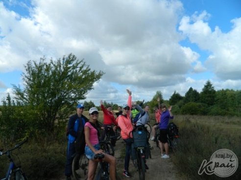Около 90 км преодолели участники молодежного велопробега, путешествуя по историческим местам Глуботчины (ФОТО)