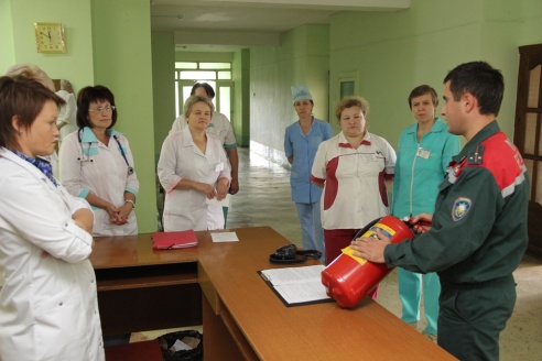 В Ошмянах прошла учебная эвакуация