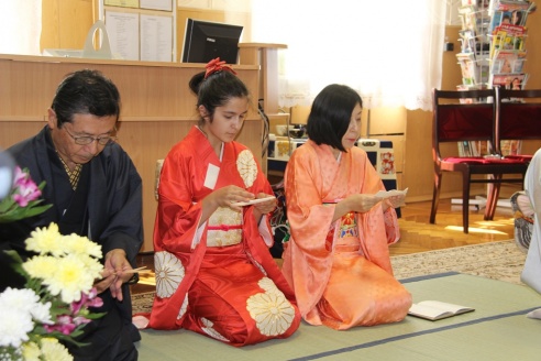 У Ашмянах прайшла дэманстрацыя японскай чайнай цырымоніі