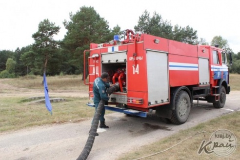 В Вилейке выбрали лучшего водителя подразделений по ЧС Минской области (ФОТО)