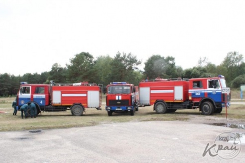 В Вилейке выбрали лучшего водителя подразделений по ЧС Минской области (ФОТО)