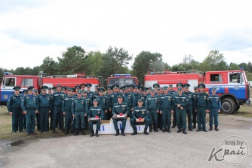 В Вилейке выбрали лучшего водителя подразделений по ЧС Минской области (ФОТО)