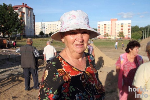 Парк в Горках вырубают ради гаражей