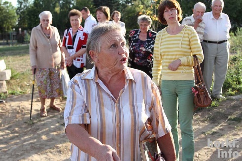 Парк в Горках вырубают ради гаражей