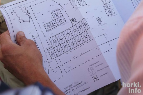 Парк в Горках вырубают ради гаражей