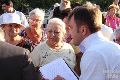 Парк в Горках вырубают ради гаражей