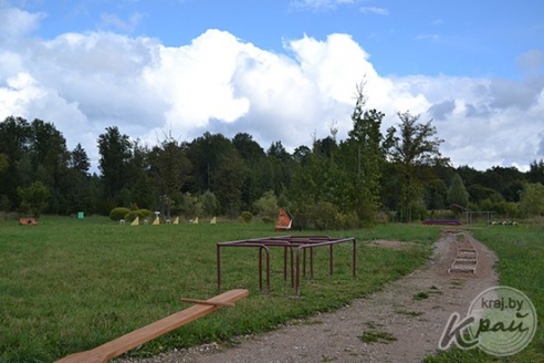 Тропу здоровья протяженностью 330 метров строят в Глубоком (ФОТО)