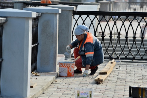 Композиция «Маяк» уже установлена на обновленной набережной (фото)