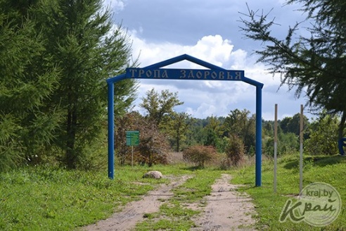 Тропу здоровья протяженностью 330 метров строят в Глубоком (ФОТО)