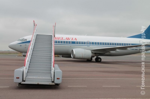 Аэропорт Гомель принял последний в этом курортном сезоне борт