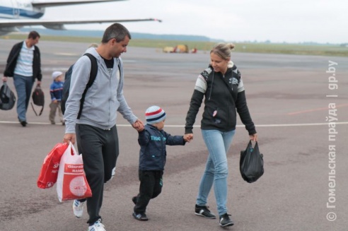 Аэропорт Гомель принял последний в этом курортном сезоне борт