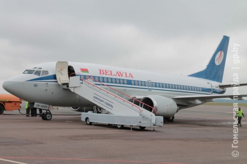 Аэропорт Гомель принял последний в этом курортном сезоне борт