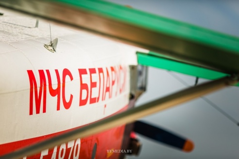 Репортаж с борта «чуда техники»: как гомельские спасатели следят за пожарами с высоты птичьего полета