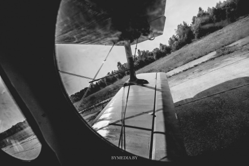 Репортаж с борта «чуда техники»: как гомельские спасатели следят за пожарами с высоты птичьего полета