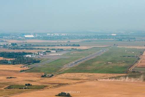 Репортаж с борта «чуда техники»: как гомельские спасатели следят за пожарами с высоты птичьего полета