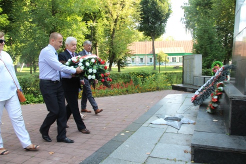 Чэслаў Гонгаль наведаў Ашмяншчыну