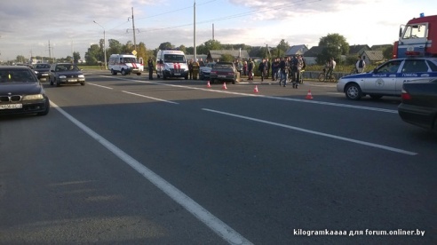 В Гомельском районе лоб в лоб столкнулись «Лада» и Volkswagen Golf. Есть пострадавшие (фото)