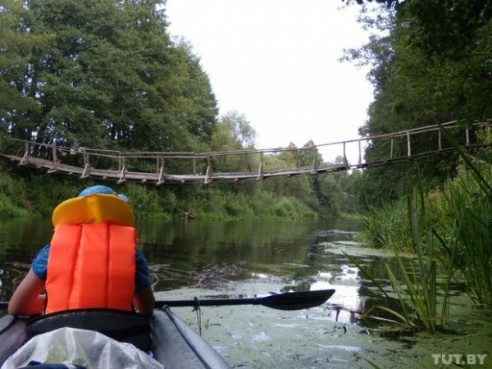 ФОТОРЕПОРТАЖ: Подвесные мосты, от которых захватывает дух, в Воложинском и Вилейском районах