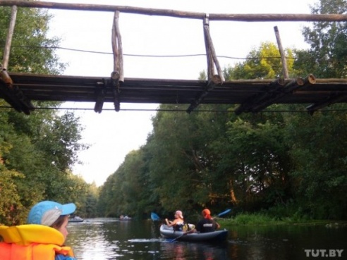 ФОТОРЕПОРТАЖ: Подвесные мосты, от которых захватывает дух, в Воложинском и Вилейском районах