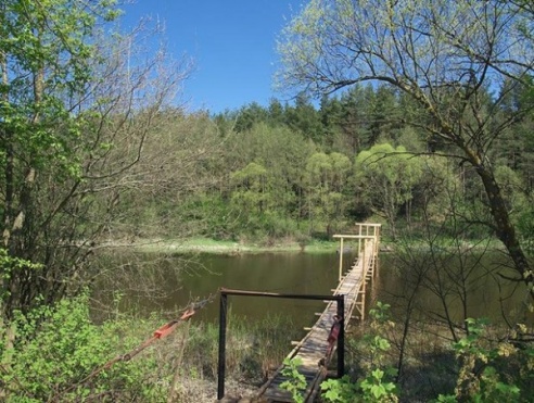 ФОТОРЕПОРТАЖ: Подвесные мосты, от которых захватывает дух, в Воложинском и Вилейском районах