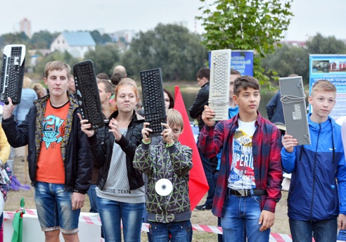 Как отмечали День города в Советском районе (фото)