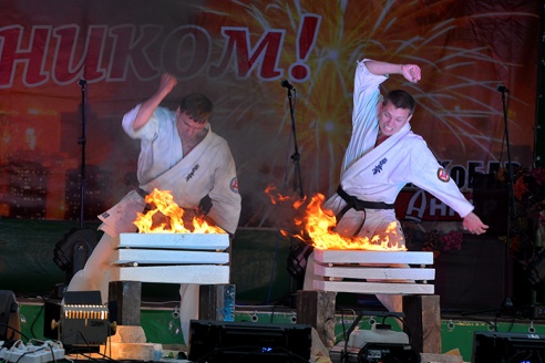 Как отмечали День города в Советском районе (фото)