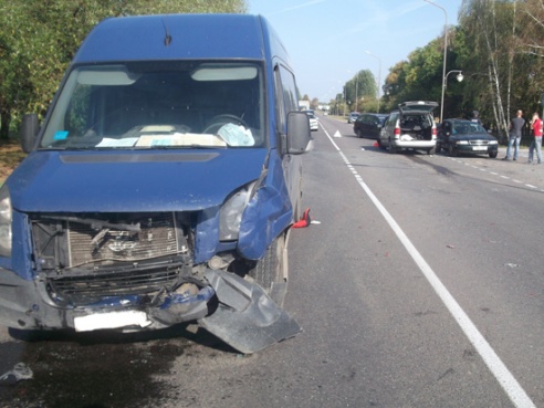 Тройное ДТП на Советской