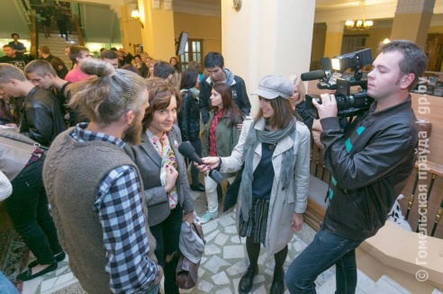 Библиотека Ленина провела ночь в английском стиле