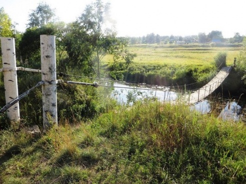 Подвесные мосты Беларуси