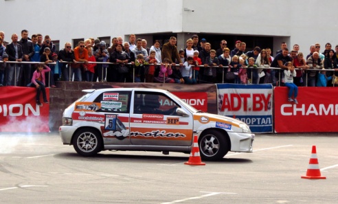 В Гомеле прошел третий этап Кубка по скоростному маневрированию