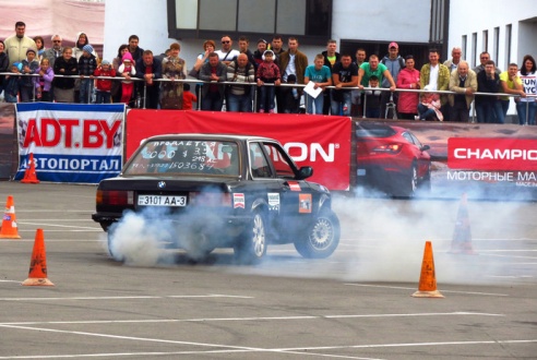 В Гомеле прошел третий этап Кубка по скоростному маневрированию
