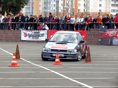 В Гомеле прошел третий этап Кубка по скоростному маневрированию