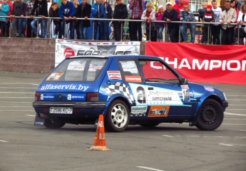 В Гомеле прошел третий этап Кубка по скоростному маневрированию