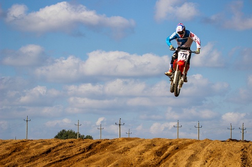 В Ошмянах проходит 3-й этап Чемпионата Беларуси по мотокроссу (фоторепортаж)