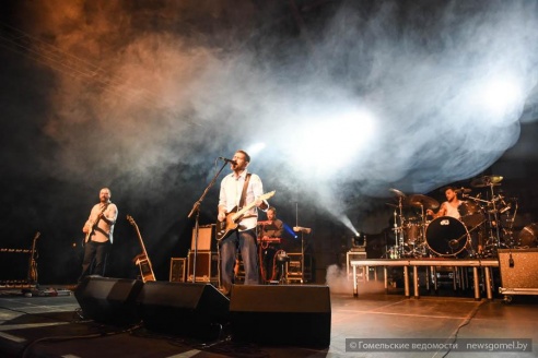В Гомеле с концертом выступила группа «Сплин»