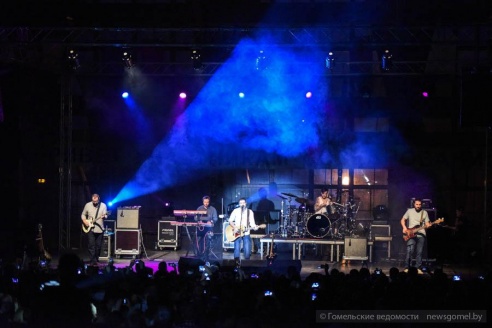 В Гомеле с концертом выступила группа «Сплин»