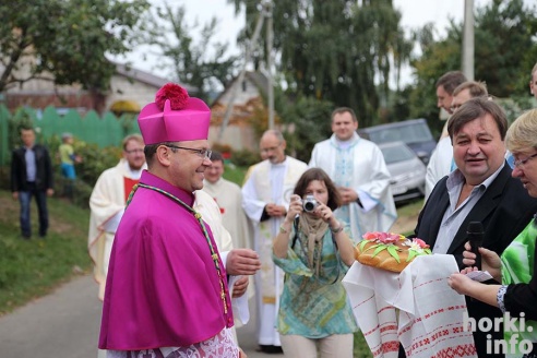 Горацкія каталікі асвяцілі новую капліцу. ФОТА