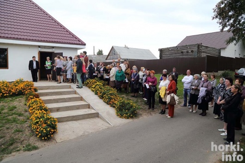 Горацкія каталікі асвяцілі новую капліцу. ФОТА