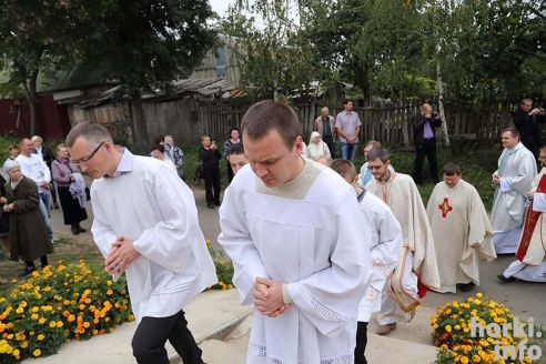 Горацкія каталікі асвяцілі новую капліцу. ФОТА