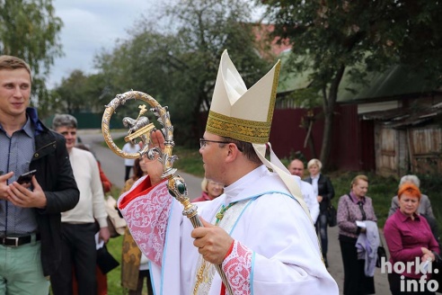Горацкія каталікі асвяцілі новую капліцу. ФОТА