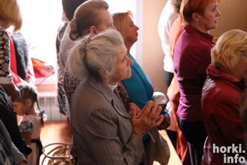 Горацкія каталікі асвяцілі новую капліцу. ФОТА