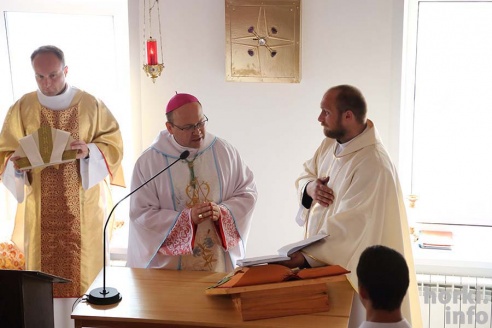 Горацкія каталікі асвяцілі новую капліцу. ФОТА