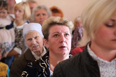 Горацкія каталікі асвяцілі новую капліцу. ФОТА