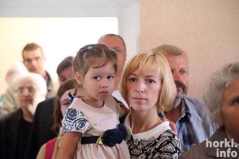 Горацкія каталікі асвяцілі новую капліцу. ФОТА