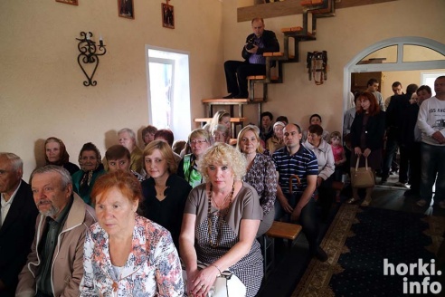 Горацкія каталікі асвяцілі новую капліцу. ФОТА