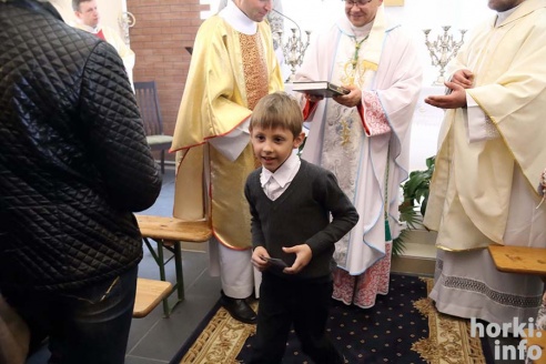 Горацкія каталікі асвяцілі новую капліцу. ФОТА